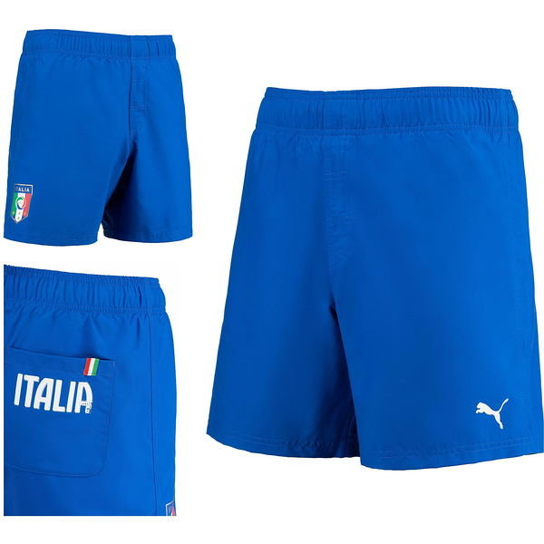 Spodenki chłopięce FIGC Italia Beach Shorts Puma