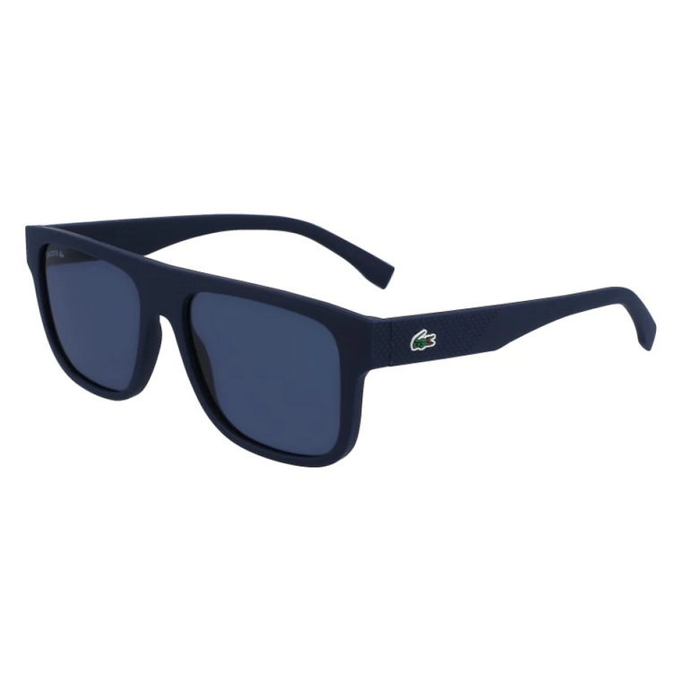 Eleganckie sportowe okulary przeciwsłoneczne dla mężczyzn Lacoste