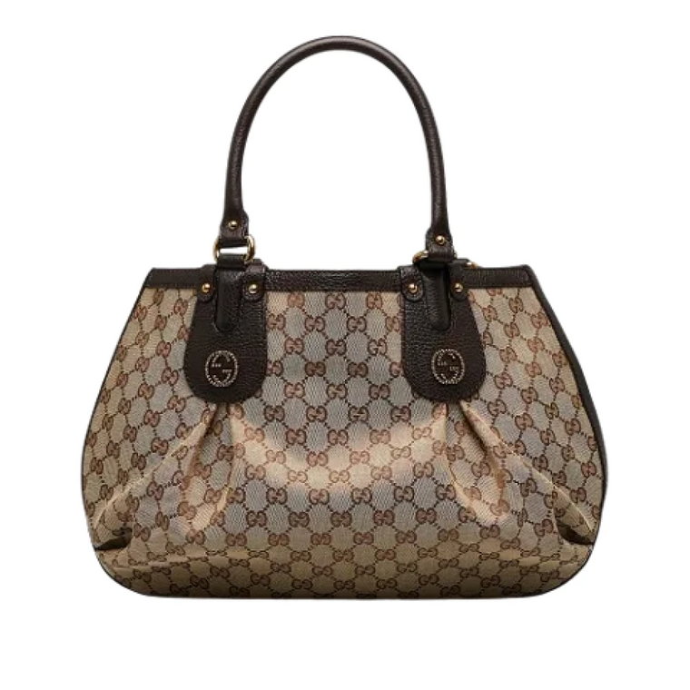 Pre-owned Canvas gucci-bags Gucci Vintage