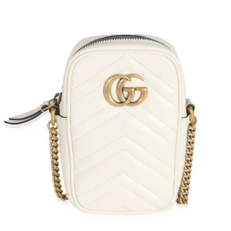 Pre-owned Leather crossbody-bags Gucci Vintage