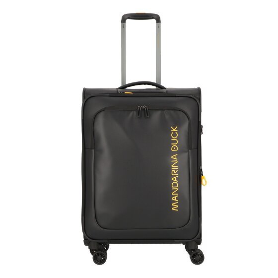 Mandarina Duck Eco Coated 4 kółka Walizka M 67 cm black