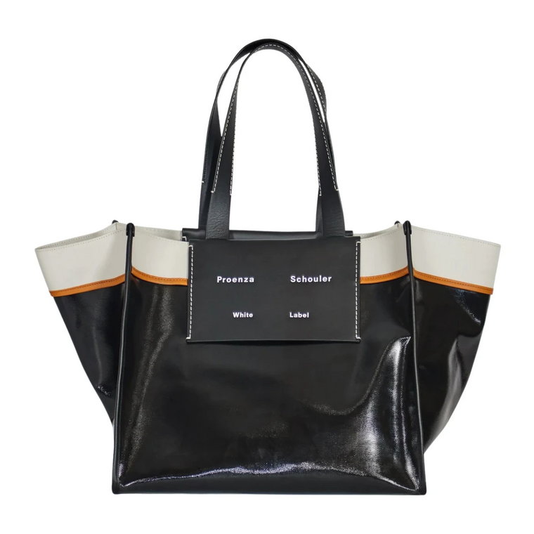 XL Morris Coated Canvas Tote Bag Proenza Schouler