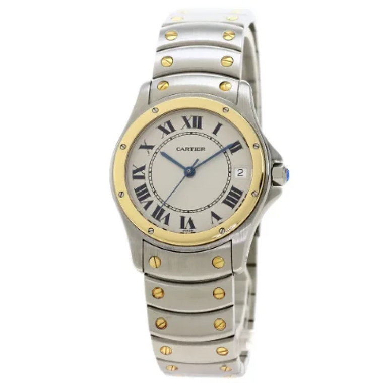 Pre-owned Stainless Steel watches Cartier Vintage