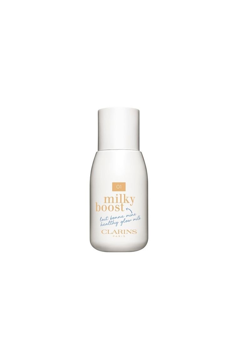 Clarins Upiększające mleczko do makijażu Milky Boost Podkłady 50 ml 1 - CREAM