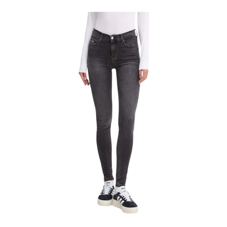 Czarne Jeansy Skinny Fit Tommy Jeans