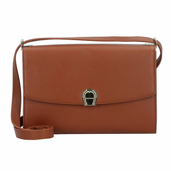 AIGNER Celeste Torba na ramię Skórzany 24.5 cm cognac brown