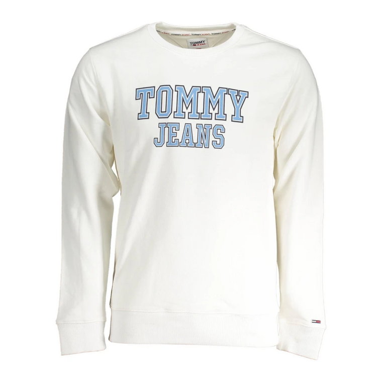 White Cotton Sweater Tommy Hilfiger