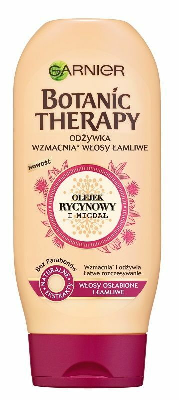 Garnier Botanic Therapy Olejek Rycynowy i Migdał - odżywka do włosów 200ml