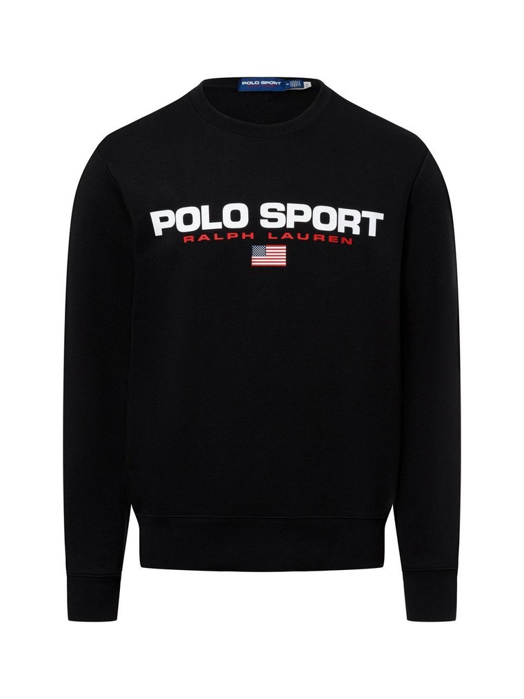 Polo Sport Bluza męska Mężczyźni Bawełna czarny nadruk, S