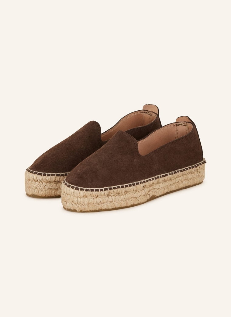 Manebí Espadryle Hamptons braun