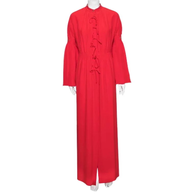 Pre-owned Silk dresses Burberry Vintage