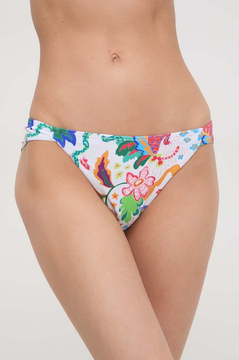 Desigual figi kąpielowe JUNGLE BOTTOM kolor biały 24SWMK11