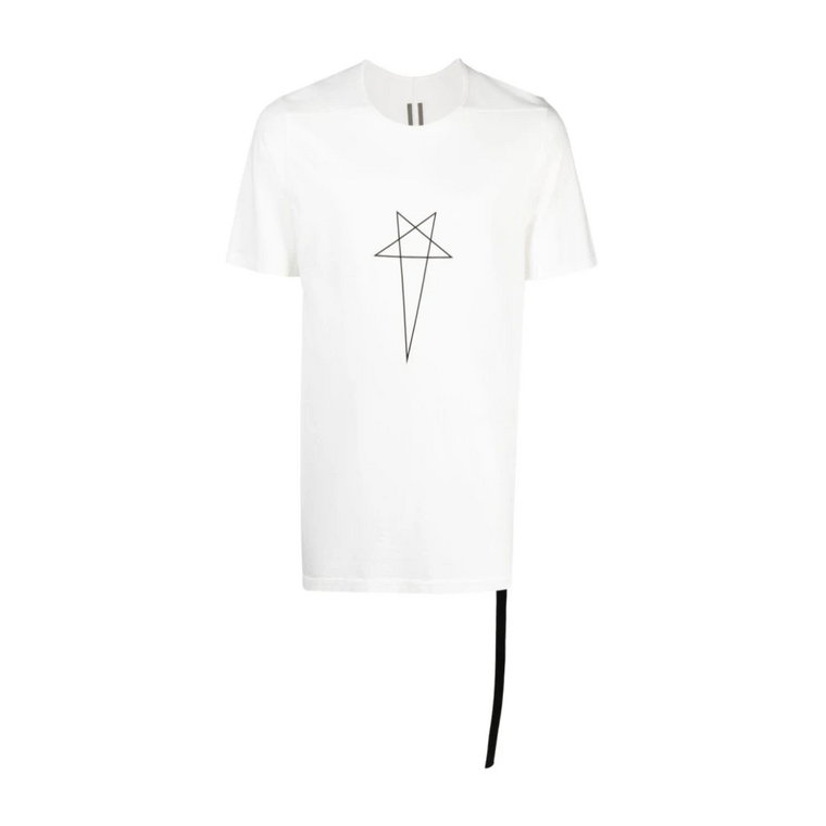 Level T Milk/Black T-Shirts Rick Owens