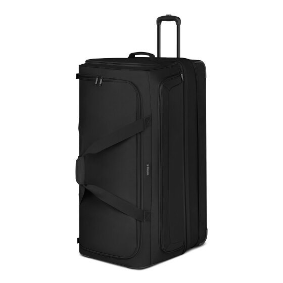 Redolz Torba podróżna na 2 kółkach Duffle Essentials 90 cm XXL z elastyczną plisą, rozmiar specjalny black