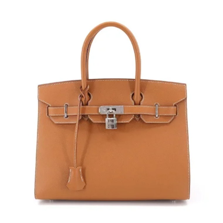 Pre-owned Leather handbags Hermès Vintage