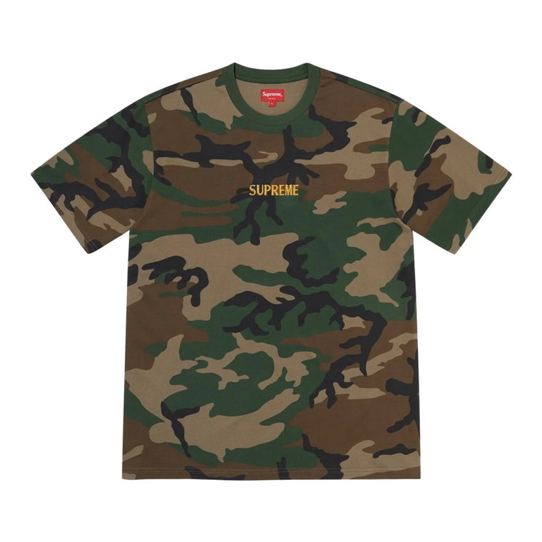 Limitowana edycja Bullion Logo Camo Tee Supreme