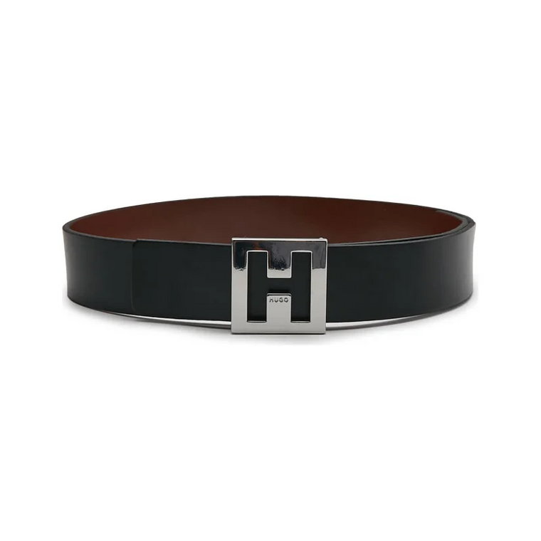 HUGO Skórzany dwustronny pasek Jodie Belt 3,5cm N