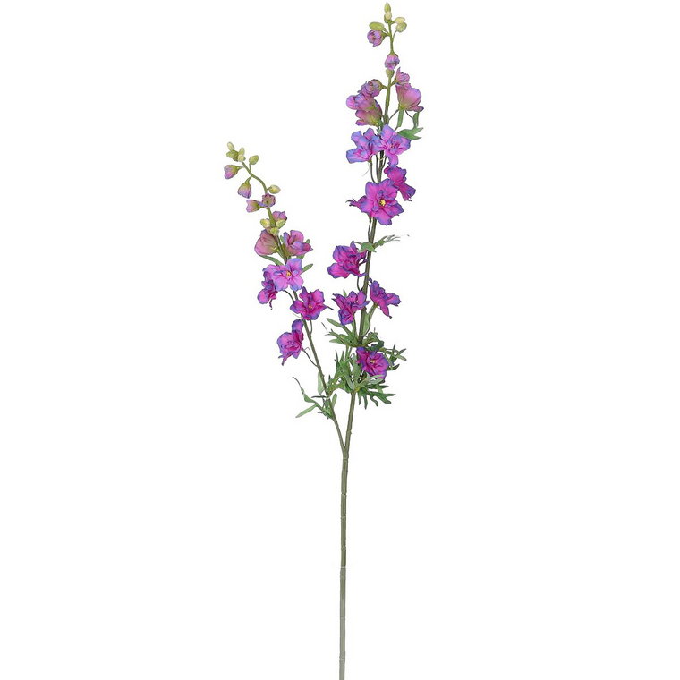 Sztuczny Delphinium ciemnofioletowy, 98  cm