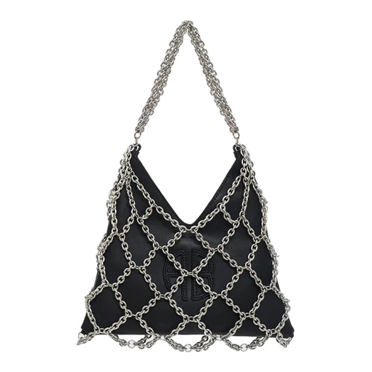 Mini Gaia Chain Torba - Czarny Anine Bing