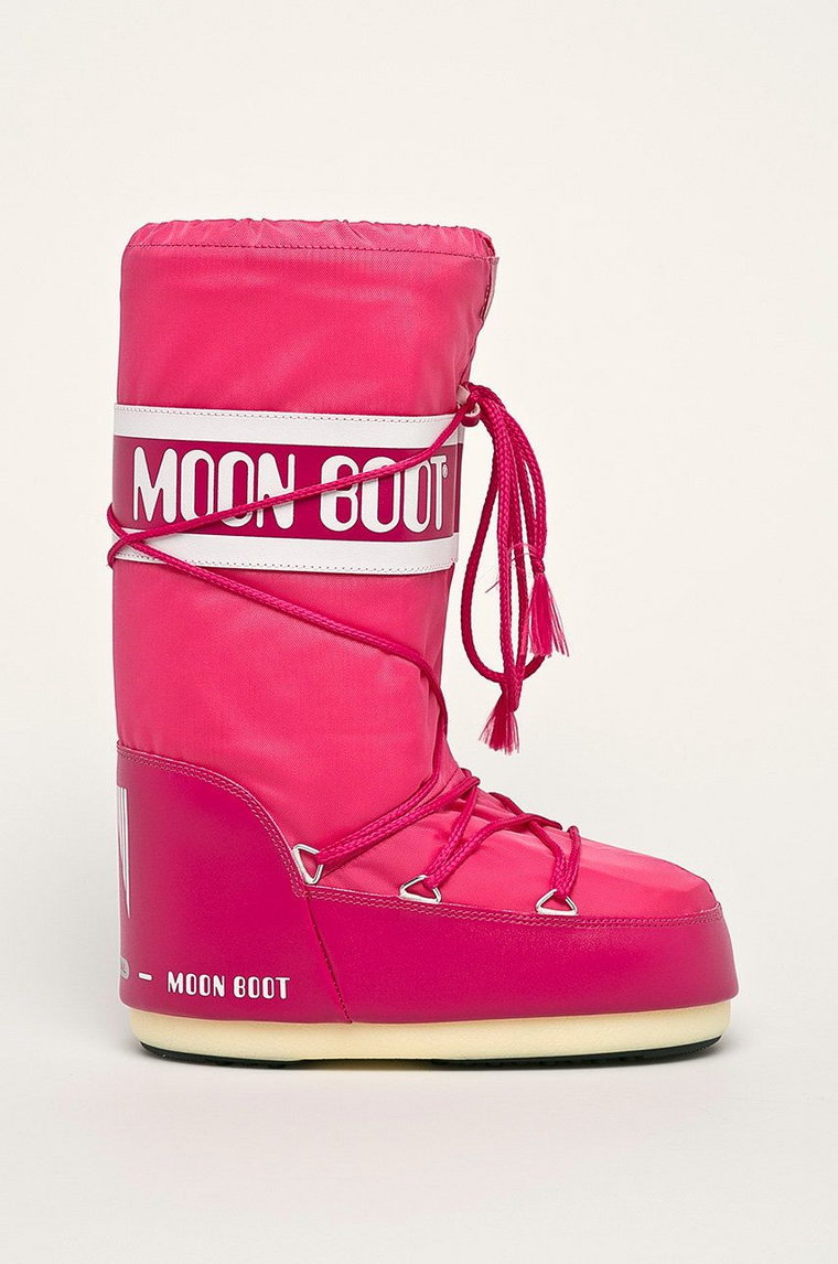 Moon Boot - Śniegowce Nylon 14004400-6.WHITE