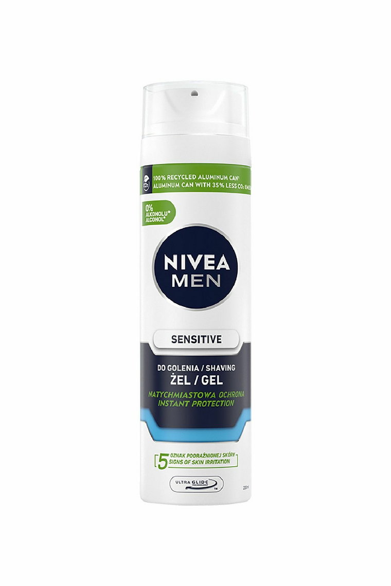 Nivea Men Sensitive Łagodzący Żel do golenia 200 ml