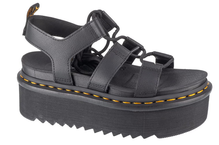 Dr. Martens Nartilla XL DM31538001, Damskie, Czarne, sandały, skóra naturalna, rozmiar: 36