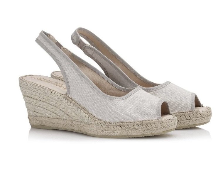 Buty damskie espadryle na koturn Shoe Biz Copenhagen rozmiar 38 Freyac Sand