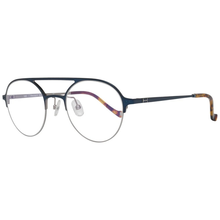 Niebieskie Męskie Okulary Optyczne z Niebieskim Filtrami Hackett