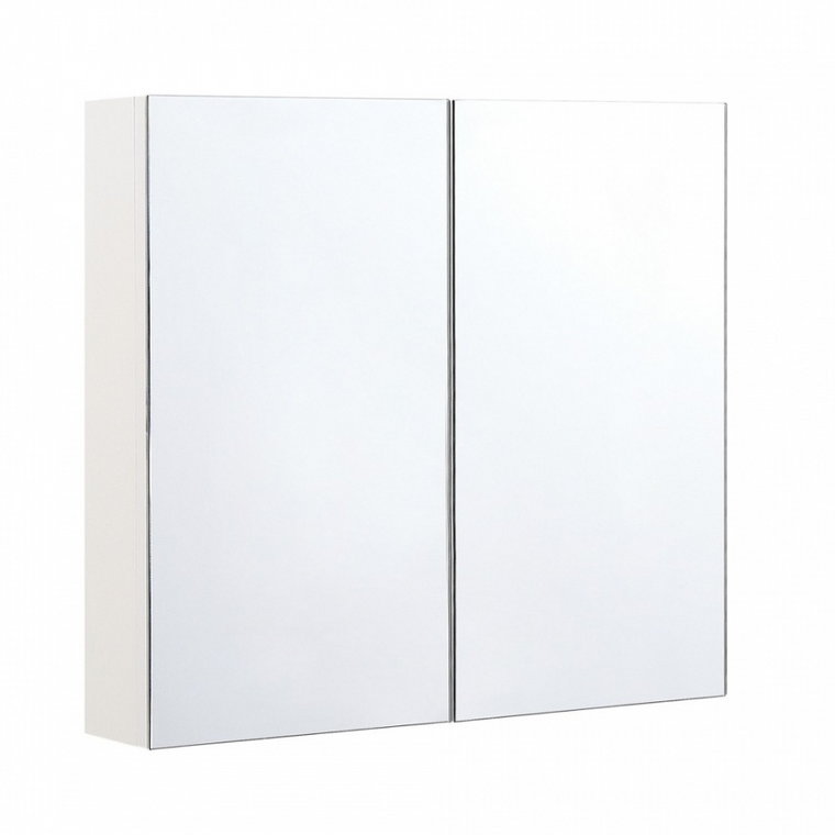 Szafka łazienkowa wisząca z lustrem 80 x 70 cm NAVARRA kod: 4251682264518