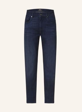 7 For All Mankind Jeansy Slimmy Tapered Modern Slim blau