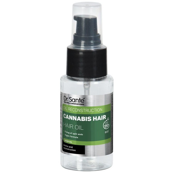 Dr. Sante Cannabis Hair Oil rewitalizujący olejek do włosów 50ml