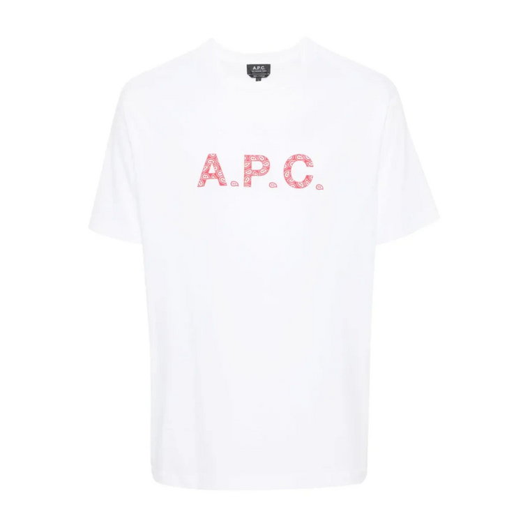 Logo Print Crew Neck T-shirts A.p.c.