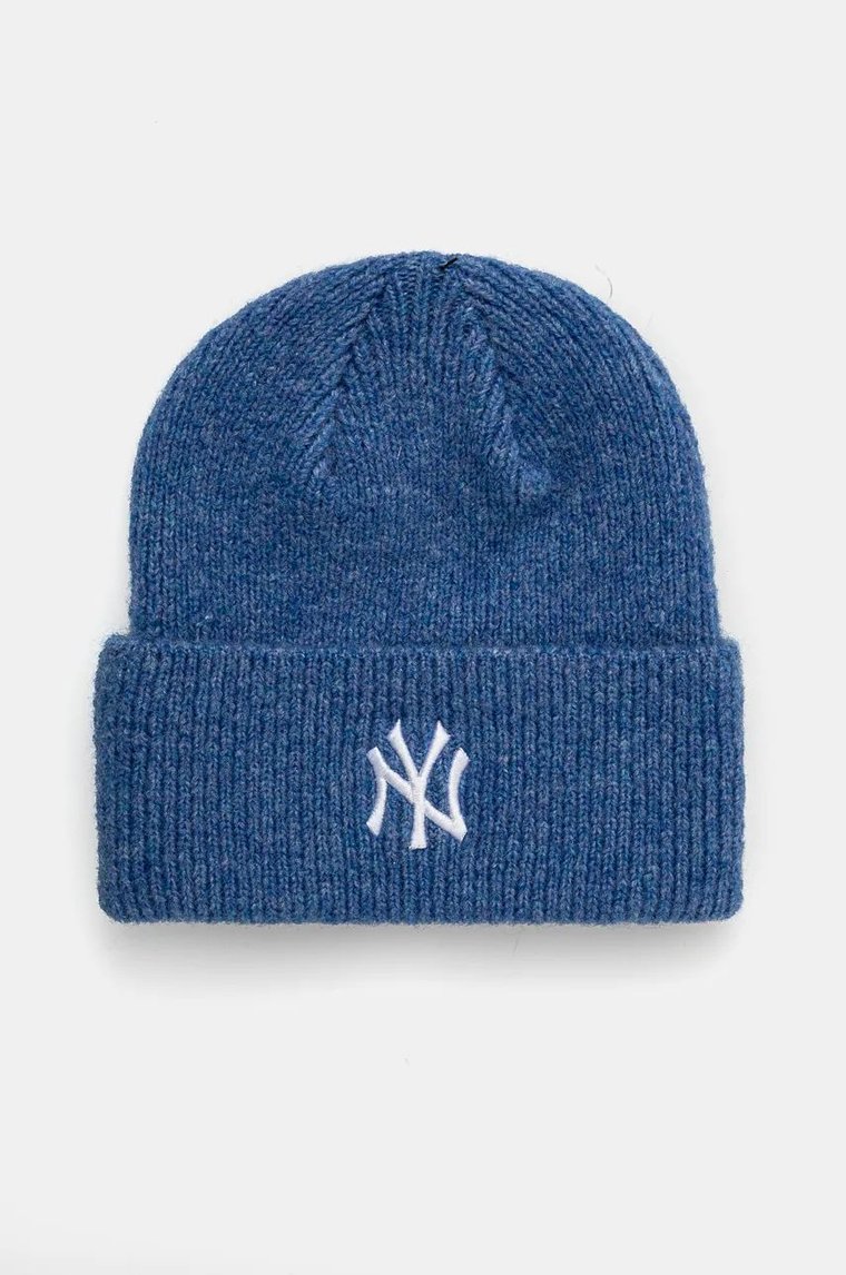 New Era czapka z domieszką wełny NEW YORK YANKEES kolor niebieski  60565264