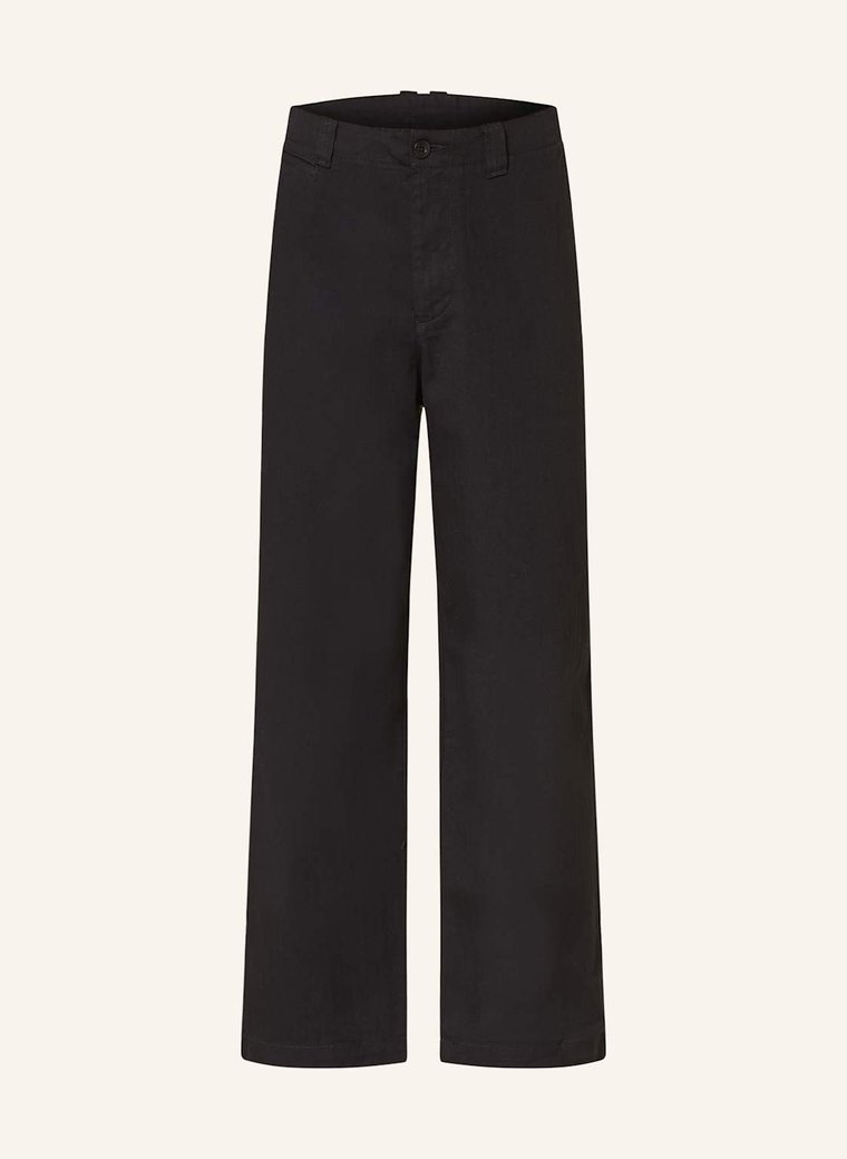 Allsaints Chinosy Warden Regular Fit schwarz