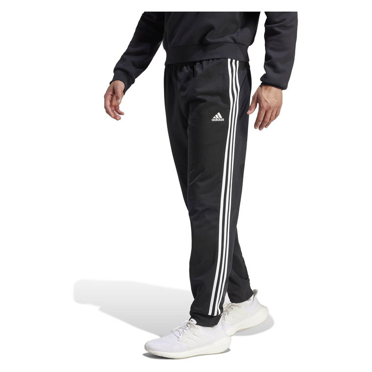 Spodnie dresowe męskie adidas Primegreen Essentials Warm-Up Tapered 3-Stripes Track Pants H46105