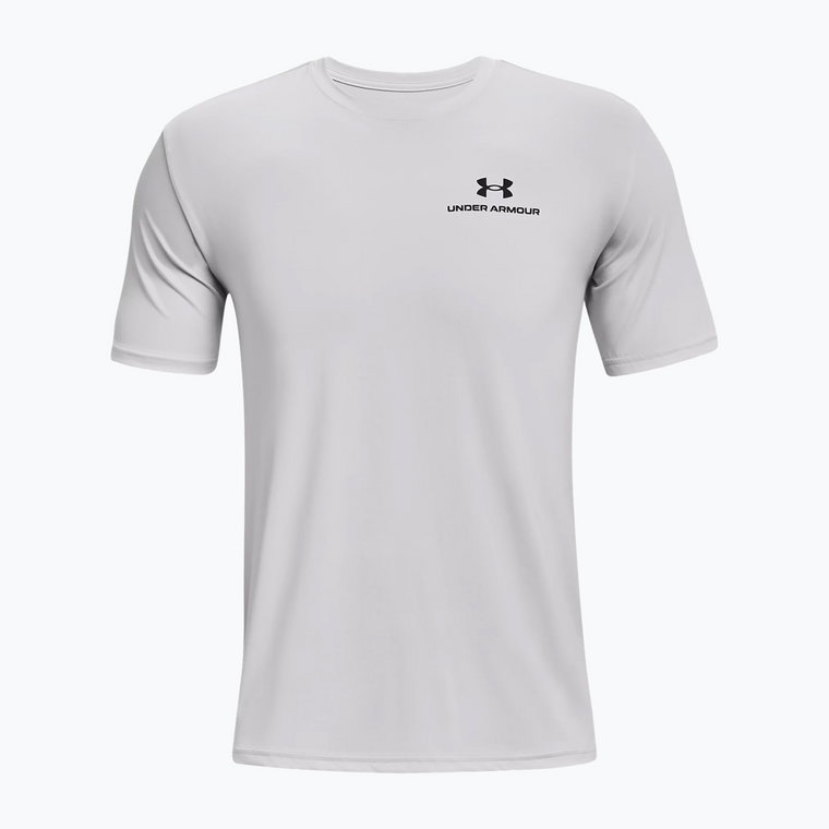 Koszulka treningowa męska Under Armour Rush Energy halo gray/black | WYSYŁKA W 24H | 30 DNI NA ZWROT