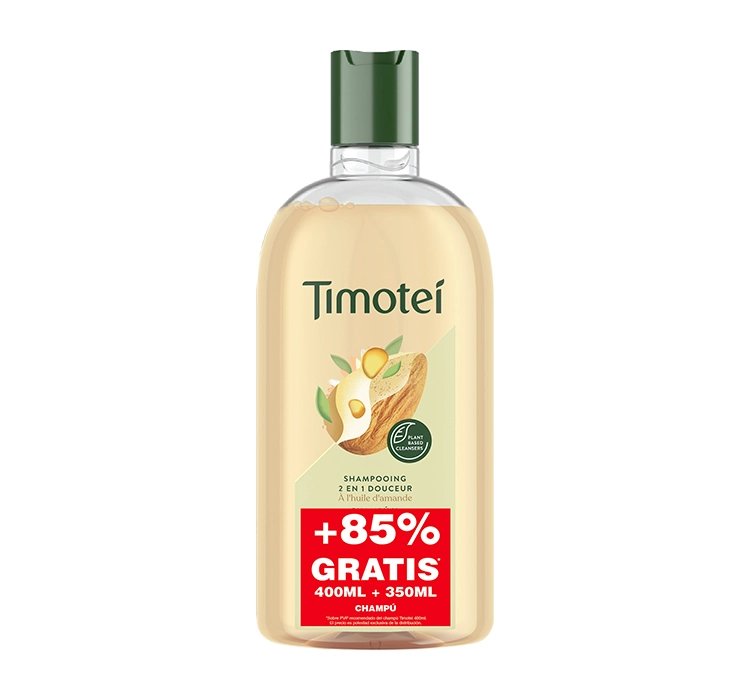 TIMOTEI JEDWABISTA MIĘKKOŚĆ SZAMPON Z ODŻYWKĄ 2W1 750ML