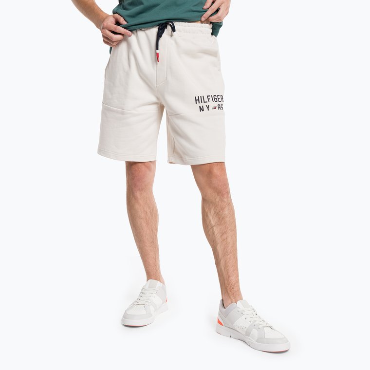 Spodenki męskie Tommy Hilfiger Graphic Sweatshort beige