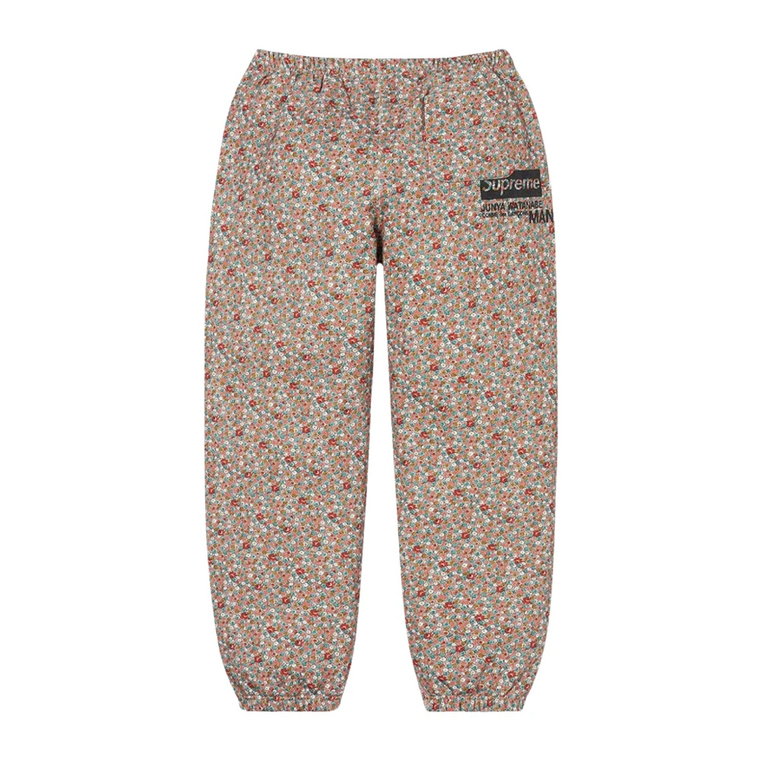 Limitowana edycja Pink Flowers Sweatpant Comme des Garçons