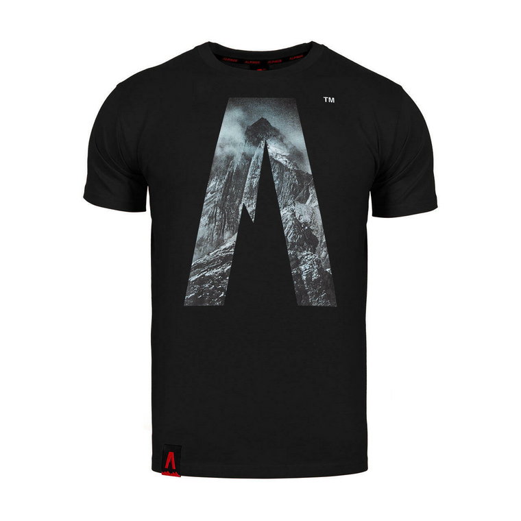 Koszulka trekkingowa męska Alpinus Peak czarna