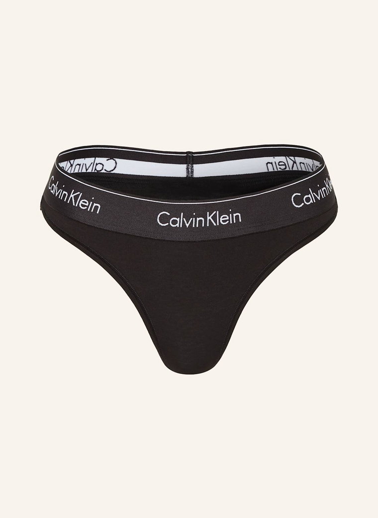 Calvin Klein Stringi Modern Cotton schwarz