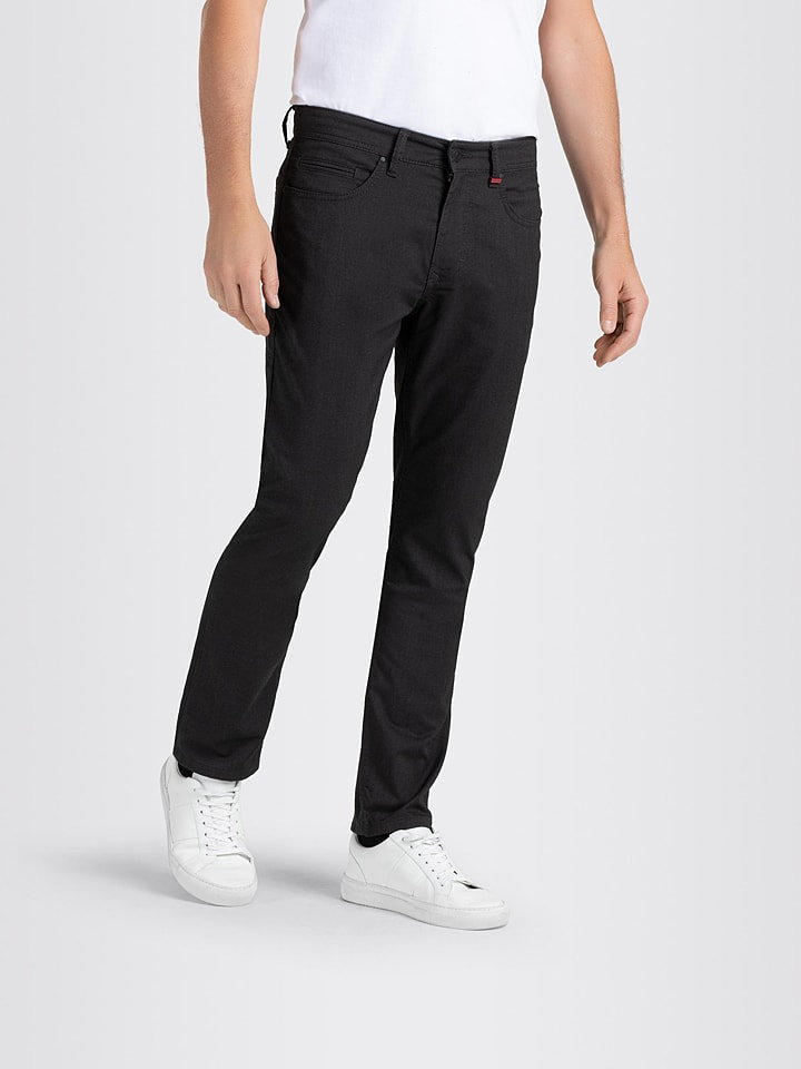 MAC Spodnie "Arne" w kolorze antracytowym