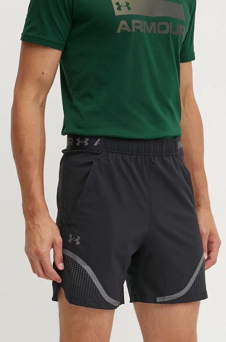 Under Armour szorty treningowe Vanish kolor czarny