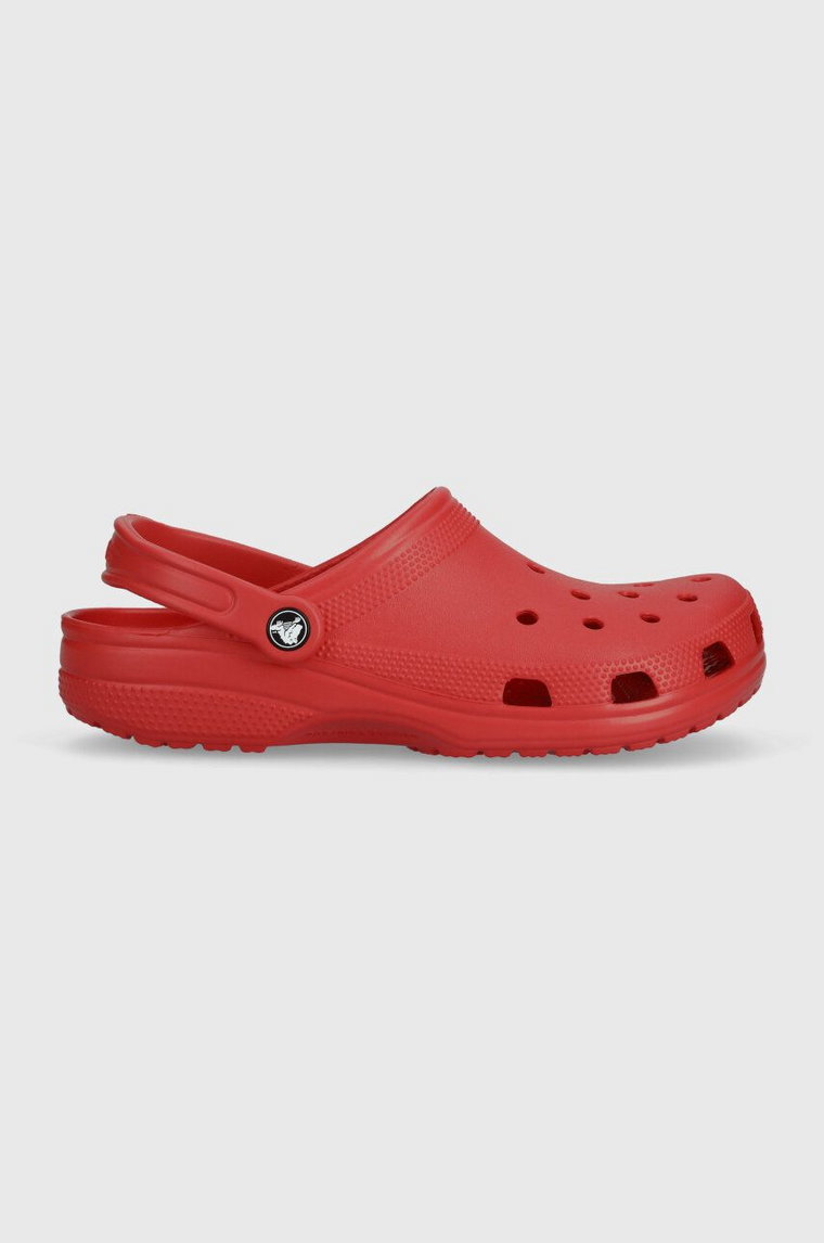 Crocs klapki Classic kolor czerwony 10001