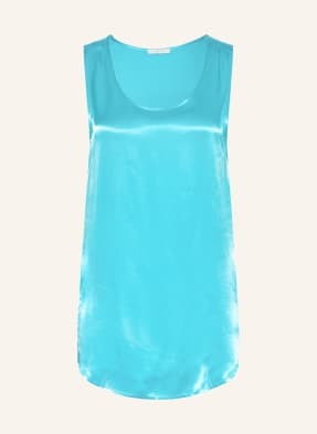 Lilienfels Top Satynowy blau