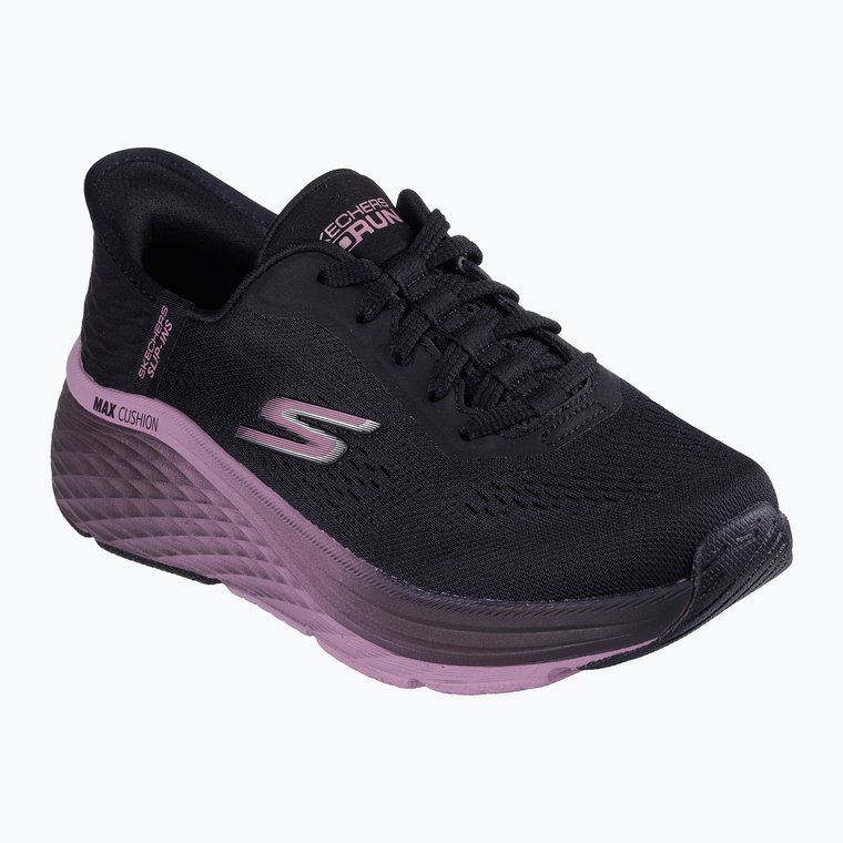 Buty do biegania damskie SKECHERS Max Cushioning Elite 2.0 black/mauve