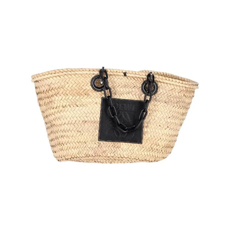 Pre-owned Raffia totes Loewe Pre-owned