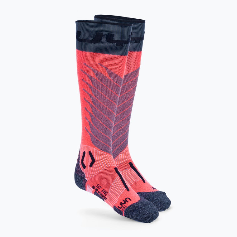 Skarpety narciarskie damskie UYN Ski One Merino pink/black