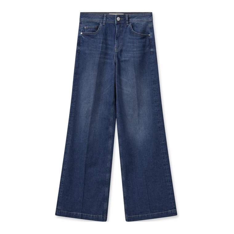 Spodnie Stina Jeans 161560 Ciemnoniebieskie MOS Mosh