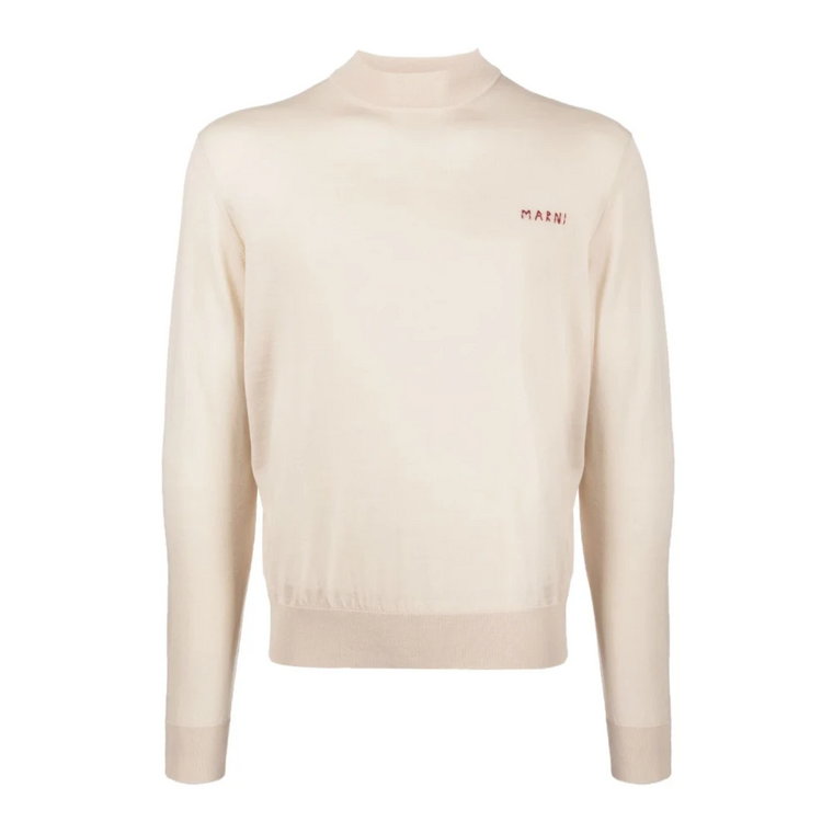 Talc Turtleneck Sweter Marni